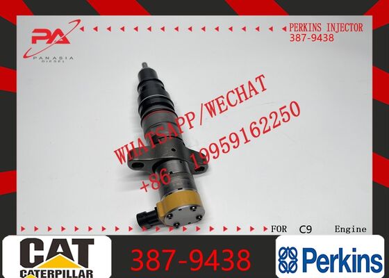 Buen precio Perkins original Perkins 387-9438 inyector de combustible diésel 10R-7222 387-9433 387-9434 387-9436 C9 motor piezas de repuesto nuevo inyector nuevo inyector original en línea