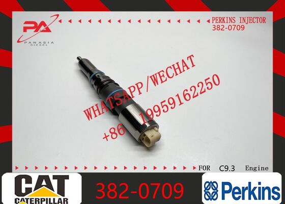 Good price Perkins original 382-0709 Fuel Injector 392-9046 364-8024 367-4293 for C9.3 D6T Engine Assembly Component for 336E Excavator original new injector online