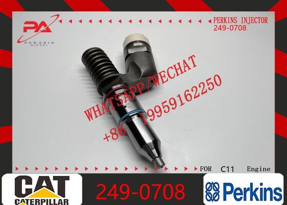 Good price Perkins original  249-0708 Fuel Injector Assembly 10R7636 249-0712 249-0713 Fit C13 C11 345D Excavator Spare Part Replacement for OEM  original new injector online