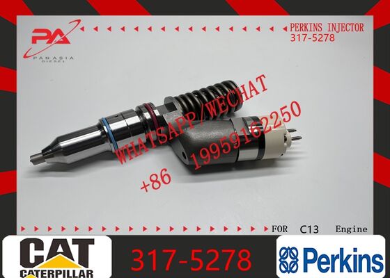 Хорошая цена Оригинальная топливная форсунка Perkins 317-5278 для дизельного двигателя C11 C13, запасная часть для экскаватора 212-3463 212-3462, новая форсунка, оригинальная новая форсунка онлайн