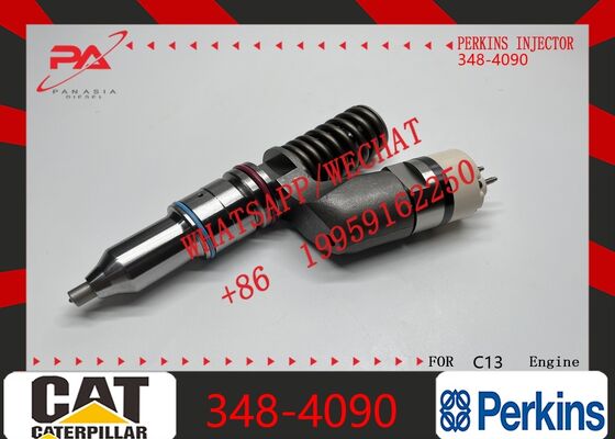 Хорошая цена Оригинальная топливная форсунка Perkins 348-4090 20R-2437 332-1419 для экскаватора-погрузчика C13, оригинальная новая форсунка онлайн