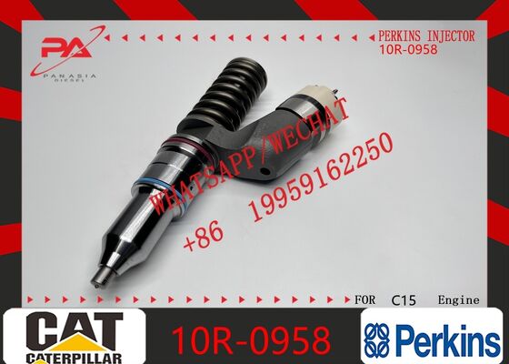 Good price Perkins original 10R-0958 High Pressure Fuel Nozzle Diesel Car Parts for Perkins C15 Excavator Common Rail Injector 234-1400 253-0614 10R-3263 new original new injector online