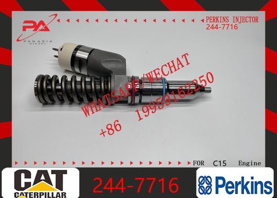 Good price Perkins original 244-7716 Fuel Injector for 3406E C15 C16 Engine Excavator Truck Spare Parts Replacement for 10R-8501 211-3023 253-0614 10R-3263 new original new injector online
