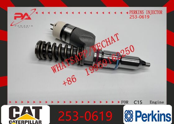Guter Preis Perkins Originalteil 253-0619 2530619 350-7555 178-0199 Diesel-Kraftstoffeinspritzdüse Ersatz für 3406E Serie Bagger LKW Motor Original neue Einspritzdüse online