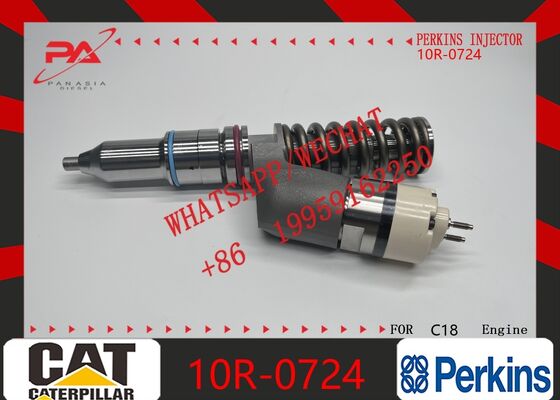 Prezzo buono Perkins originale 10R-0724 Motore diesel Valvola di iniezione Common Rail 211-3026 2959085 Sostituzione per 3406E C15 C18 3456 Macchine da costruzione Parte nuova iniettore originale nuovo in linea