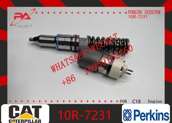 Good price Perkins original 10R-7231 Fuel Injector Nozzle Replacement for Excavator 395 374 3101 Perkins C18 C32 C-15 Engine 253-0616 20R-2284 new injector original new injector online