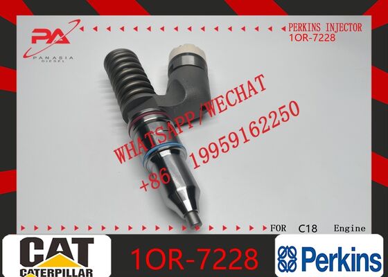 Good price Perkins original Perkins Fuel Injector 1OR-7228 C18 Excavator Parts Replacement for OEM new injector original new injector online