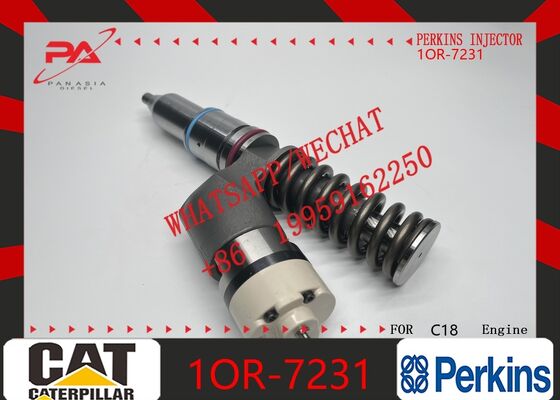 İyi fiyat Perkins orijinal Perkins Yakıt Enjektör Nozulu 1OR-7231 Common Rail Enjektör 10R-7231 C15 C18 Ekskavatör için yeni enjektör orijinal yeni enjektör çevrimiçi