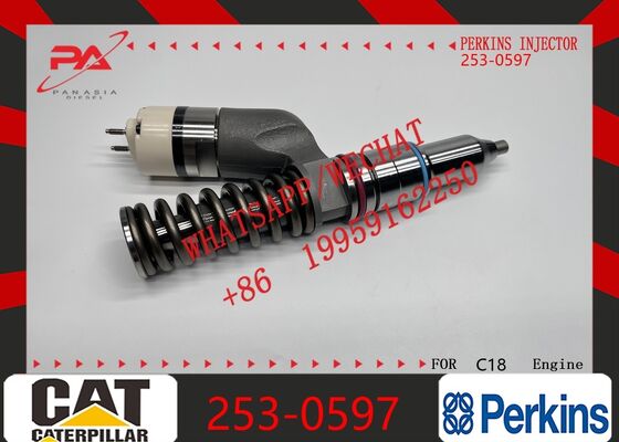 Giá tốt Kim phun dầu diesel Perkins chính hãng 253-0597 cho động cơ C15 C18 C32 Máy xúc 385C E385C E390D 2351403 10R-2772 211-3028 kim phun mới chính hãng trực tuyến