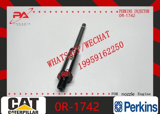 Good price Perkins original  0R-1742 Diesel Fuel Injector Nozzle for 4W7018 0R-3422 0R-1745 4W-7015 0R-3419 0R1742 0R3419 Fit 3406B 3408 3408B 3408C 3412 3412C 3204 original new injector online