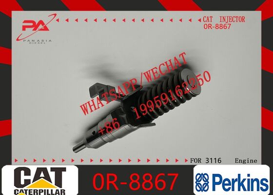 Harga bagus Injector Bahan Bakar Rel Umum Mekanis Caterpillar Asli Untuk Mesin Caterpillar 3114 C3116 0R-8867 0R-8483 Suku Cadang Injektor Bahan Bakar Mekanis Untuk Excavator IT38G E320B Pengganti Mobil Diesel Injektor Baru Asli on line