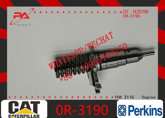 İyi fiyat Caterpillar orijinal Dizel Yakıt Enjektörü 0R-3190 0R-8477, 3114 3116 3126 Motor 7E-9585 için, OEM 0R-3002'nin yerine geçer, Ekskavatör E320L EL200B E200B Dizel Araba orijinal yeni enjektörüne uyar çevrimiçi