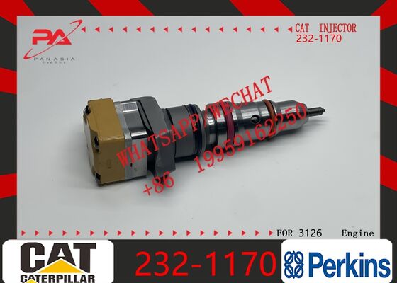 Goede prijs Caterpillar originele High Pressure Common Rail Brandstofinjector 232-1170, voor zware dieselmotoren, Vervangingskruisreferentie 10R-1267, Dieselmotor Auto-onderdelen originele nieuwe injector online