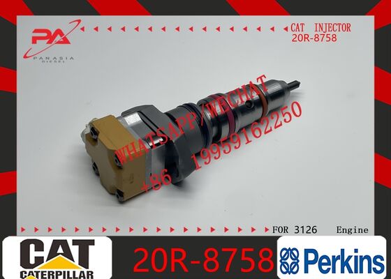 Bom preço Injetor de combustível diesel common rail original Caterpillar HP 20R-8758 substitui 0R-9350, 10R-9238, 0R-9349 Peças de referência cruzada para motor 3126 Escavadeira Caminhão Autopeças injetor original novo on-line
