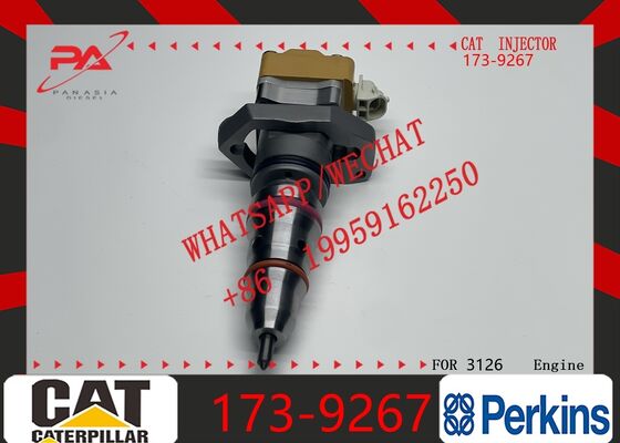 ราคาดี หัวฉีดน้ำมันเชื้อเพลิงรางร่วมของแท้ Caterpillar สำหรับ OEM 173-9267 ชิ้นส่วนเครื่องยนต์ดีเซลที่เข้ากันได้กับเครื่องยนต์ CAT 3412, 3412E, 3126B, 3512B และอุปกรณ์ 5110B หัวฉีดใหม่ของแท้ ออนไลน์