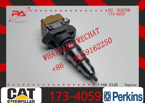 Harga bagus Caterpillar Original Diesel Engine Fuel Injector 173-4059 untuk Caterpillar 3412, 3408, 3412E, 3126B, 3512B, 5110B, Penggantian untuk OEM 20R-0760, Referensi silang 20R-0759, 0R-9348 Injektor baru asli on line