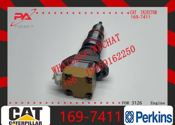 ราคาดี Caterpillar ของแท้ Common Rail Fuel Injector 169-7411 แทนสําหรับ OEM 10R-9238, อ้างอิงข้าม 0R-9349 สําหรับ 3126 ซีรี่ย์ 3126B เครื่องขุดเครื่องยนต์ดีเซล อะไหล่ขายหลัง ออนไลน์