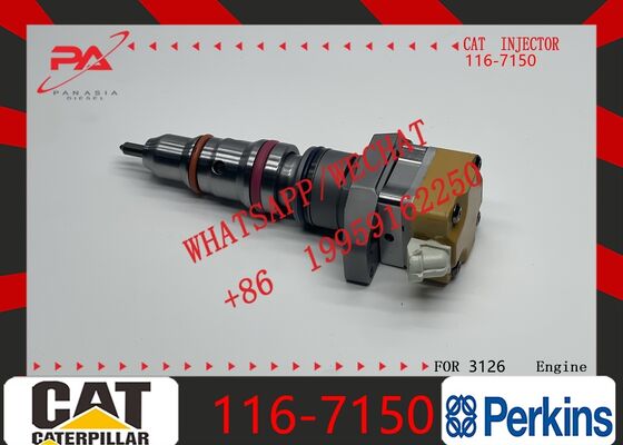 Bom preço Conjunto de injetor de combustível common rail original Caterpillar para motor diesel Caterpillar 3126 Series 116-7150 para escavadeira com 0R-9350, substituição para injetor original novo OEM 10R-9238 on-line