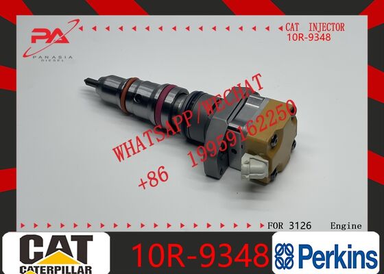 Harga bagus Injektor Bahan Bakar Common Rail Asli Caterpillar 10R-9348 0R-9348 Pengganti OEM 10R-0782, cocok untuk Excavator 3126B 3126E C7 C9 7.2L 1995-2004 Suku Cadang Mesin Diesel injektor baru asli on line