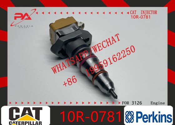 ราคาดี หัวฉีดน้ำมันเชื้อเพลิงดีเซล Caterpillar ของแท้ 10R-0781 10R-0782 สำหรับเครื่องยนต์ Caterpillar 3126B 3126E C7 20R-8758, อะไหล่ทดแทนสำหรับเครื่องจักรกลหนักสำหรับรถขุด 10R-9239 หัวฉีดของแท้ใหม่ ออนไลน์