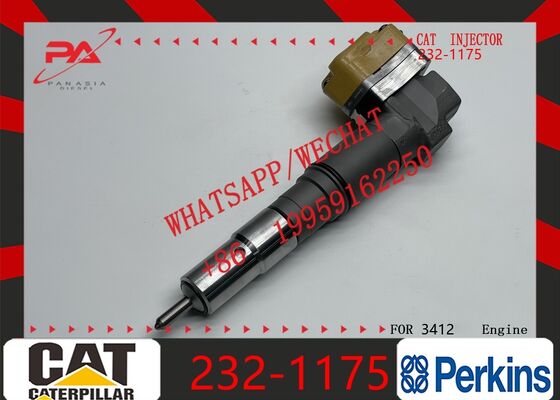Good price Caterpillar original Engine Fuel Injector 232-1175 Replacement for OEM 10R-1267 Cross Reference 20R0758 for 3412E 3408E Engine 10R-9238 for TRUCK 771D 769D 775D original new injector online