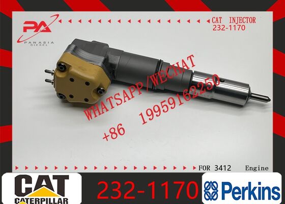 Good price Caterpillar original High Pressure Common Rail Fuel Injector 232-1170, for heavy duty diesel engine application, Replacement Cross Reference 10R-1267, Diesel Engine Car Parts original new injector online