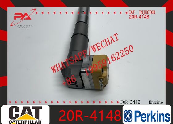 ราคาดี ชุดหัวฉีดน้ำมันเชื้อเพลิงเครื่องยนต์ดีเซล Caterpillar ของแท้ 20R-4148 สำหรับเครื่องจักรก่อสร้าง, อ้างอิงข้าม 10R-1267, เหมาะสำหรับเครื่องยนต์ดีเซล 3412 อุปกรณ์เสริมเครื่องยนต์หลังการขาย หัวฉีดใหม่ของแท้ ออนไลน์