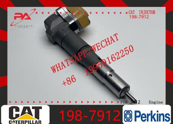 Harga bagus Caterpillar asli 198-7912 Common Rail Fuel Injector 0R-9348 untuk Mesin 637E 651E Penggantian untuk sistem bahan bakar mesin diesel yang kompatibel, Referensi silang 10R-0964 20R-0758 asli injektor baru on line
