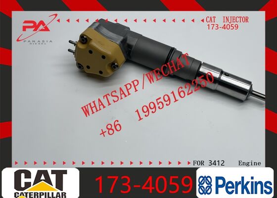 İyi fiyat Caterpillar 3412, 3408, 3412E, 3126B, 3512B, 5110B için Caterpillar orijinal Dizel Motor Yakıt Enjektörü 173-4059, OEM için Değiştirme 20R-0760, Çapraz Referans 20R-0759, 0R-9348 orijinal yeni enjektör çevrimiçi