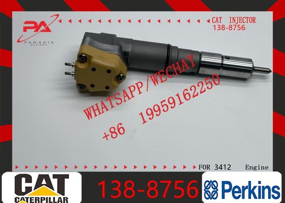 ราคาดี หัวฉีดน้ำมันเชื้อเพลิงดีเซล Caterpillar ของแท้ 138-8756, 20R-0759 & 20R-0760 หัวฉีดน้ำมันเชื้อเพลิงแบบ Common Rail, อุปกรณ์เสริมสำหรับรถขุดหลังการขายที่ใช้แทนกันได้สำหรับหัวฉีดดีเซล Caterpillar ของแท้ใหม่ ออนไลน์