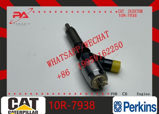 Goede prijs Caterpillar original 10R-7938 Common Rail Fuel Injector, Replacement for OEM Parts, Fits C4.4 C6.6 Engines, Excavator Use, Cross Reference 321-3600, 320-0690 original new injector online