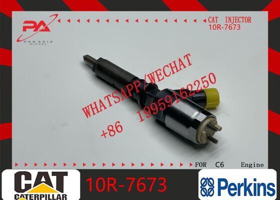 Goede prijs Caterpillar original For C6.6 C6.4 C4.2 C4.4 Engines 10R-7673 Common Rail Injector Fuel Injector Cross Reference 320-0677 10R-7672 for Excavator Replacement for OEM 320-0690 original new injector online